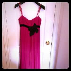 BCBG floor length evening gown